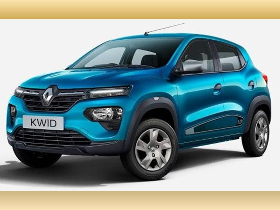 KWID RENAULT DASHBOARD